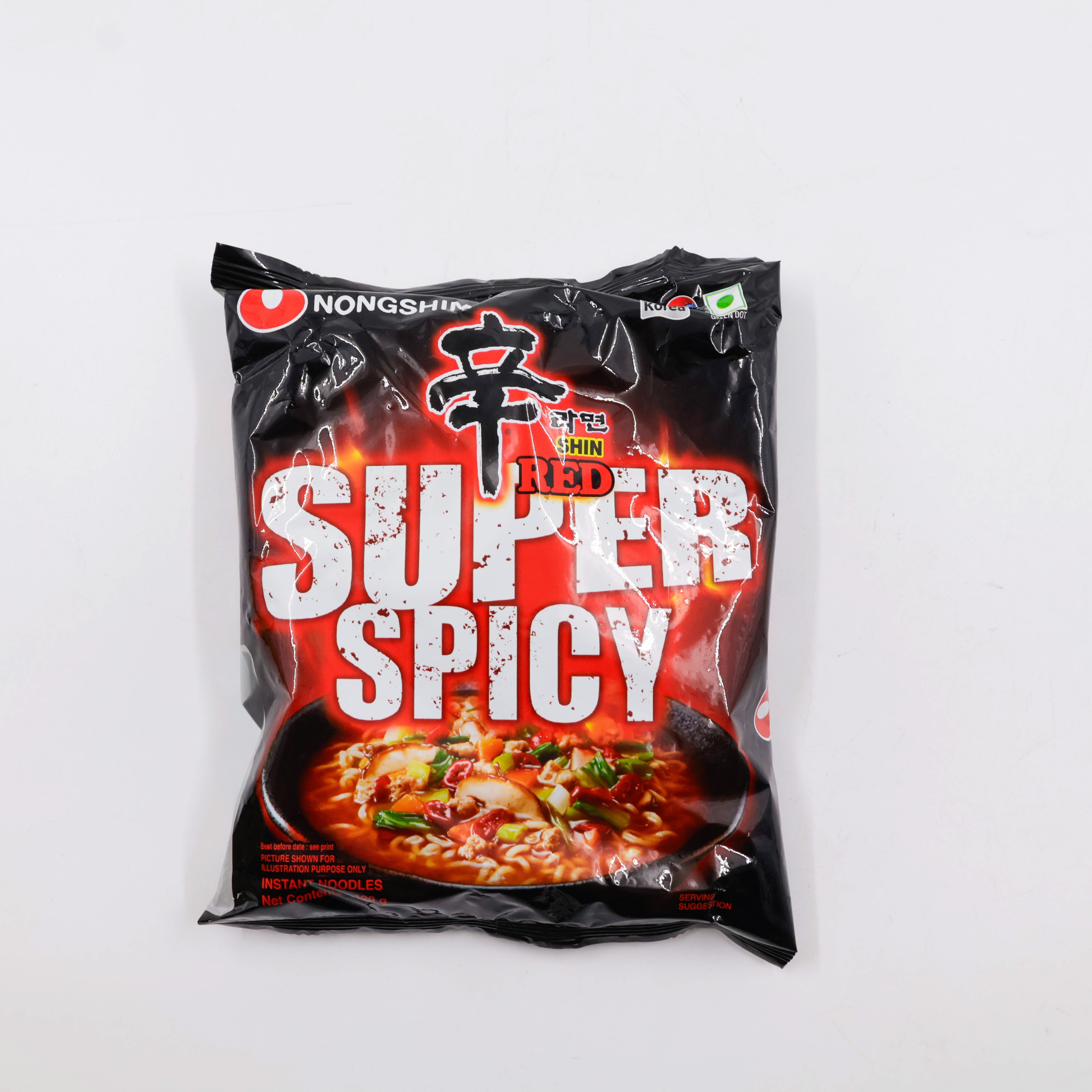 Nongshim Noodles Super Spicy Red 120g